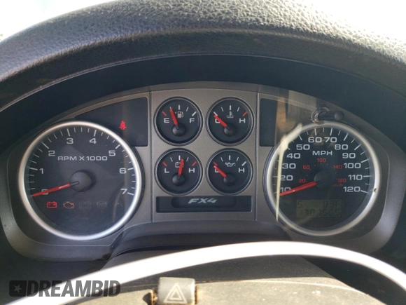 2005 Ford F-150 XLT with VIN 1FTPW14545KC62933, listed as a Copart auction lot 52158555 with 178,756 mi miles and Clean Title. Bid and sale history available at carsss.com. Image 9.
