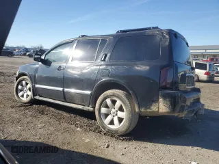 2004 Infiniti QX56 with VIN 5N3AA08CX4N803863, listed as a Copart auction lot 46522145 with 0 mi miles and Salvage Title. Bid and sale history available at carsss.com. Image 2.