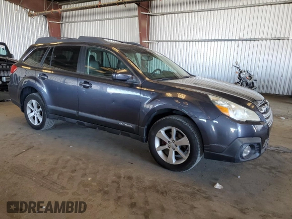 2013 Subaru Outback Premium with VIN 4S4BRBGC5D3217778, listed as a Copart auction lot 65801875 with 106,891 mi miles and Clean title. Bid and sale history available at DreamBid. Image 4.