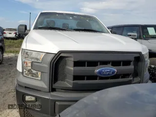 2016 Ford F-150 XL with VIN 1FTNF1EG1GKF41024, listed as a Copart auction lot 76582934 with 74,518 mi miles and Salvage title. Bid and sale history available at DreamBid. Image 5.