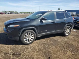 2014 Jeep Cherokee Limited with VIN 1C4PJMDB6EW254637, listed as a Copart auction lot 65532785 with 107,575 mi miles and Clean title. Bid and sale history available at DreamBid. Image 1.
