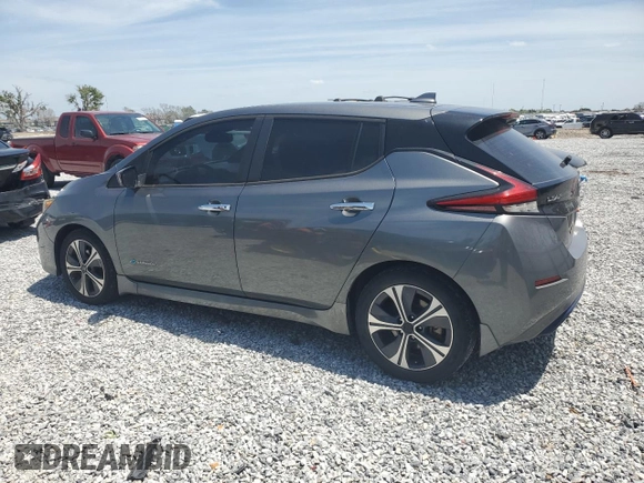 2018 Nissan LEAF S with VIN 1N4AZ1CP2JC301612, listed as a Copart auction lot 52483345 with 99,276 mi miles and Non Repairable. Bid and sale history available at DreamBid. Image 2.