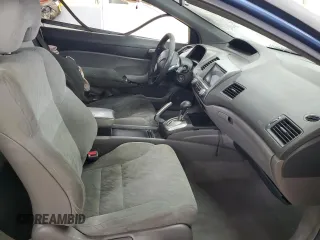 2007 Honda Civic Cpe LX with VIN 2HGFG12627H585698, listed as a Copart auction lot 49209985 with 0 mi miles and Salvage Title. Bid and sale history available at carsss.com. Image 7.