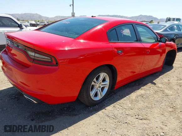 2022 Dodge Charger SXT with VIN 2C3CDXBG0NH255744, listed as a IAAI auction lot 42014648 with 50,354 mi miles and . Bid and sale history available at DreamBid. Image 4.
