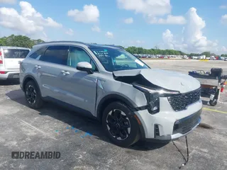 2024 Kia Sorento S with VIN 5XYRL4JC5RG278804, listed as a IAAI auction lot 42170947 with 12,709 mi miles and . Bid and sale history available at DreamBid. Image 1.