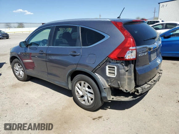 2015 Honda CR-V EX with VIN 5J6RM4H59FL028710, listed as a Copart auction lot 50399465 with 157,256 mi miles and Salvage Title. Bid and sale history available at DreamBid. Image 2.