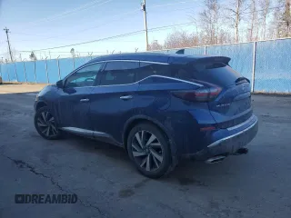 2022 Nissan Murano SL z VIN 5N1AZ2CS0NC119008, wystawiony jako Copart lot #52104105 z przebiegiem 51 651 mil mil oraz Szkoda całkowita • Salvage title. Historia ofert i sprzedaży dostępna na DreamBid. Obrazek 2.