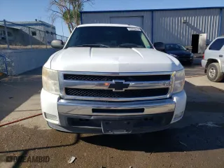 2011 Chevrolet Silverado 1500 LT with VIN 1GCRCSE07BZ381816, listed as a Copart auction lot 53696674 with 156,506 mi miles and Salvage Title. Bid and sale history available at carsss.com. Image 5.