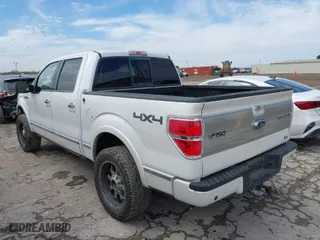 2010 Ford F-150 XL with VIN 1FTFW1EV3AFC49717, listed as a IAAI auction lot 41435991 with 210,737 mi miles. Bid and sale history available at carsss.com. Image 3.
