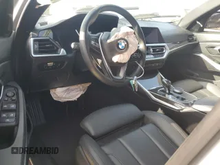 2020 BMW 3 Series 330i xDrive with VIN WBA5R7C05LFH71703, listed as a Copart auction lot 44063915 with Not Provided miles and Salvage Title. Bid and sale history available at DreamBid. Image 8.