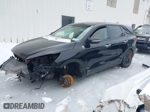 2019 Kia Sorento LX with VIN 5XYPGDA32KG543132, listed as a IAAI auction lot 41632828 with 91,152 mi miles and . Bid and sale history available at carsss.com. Image 17.
