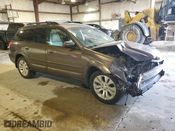 2009 Subaru Outback Ltd with VIN 4S4BP66C397315318, listed as a Copart auction lot 51293925 with 0 mi miles and Salvage Title. Bid and sale history available at carsss.com. Image 4.
