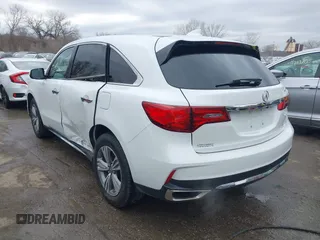 2020 Acura MDX with VIN 5J8YD4H30LL045764, listed as a IAAI auction lot 41697580 with 36,410 mi miles. Bid and sale history available at carsss.com. Image 3.