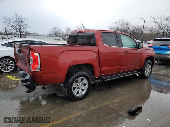 2016 GMC Canyon 2WD SLE with VIN 1GTG5CE36G1151014, listed as a Copart auction lot 86960274 with 71,593 mi miles and Salvage Title. Bid and sale history available at carsss.com. Image 3.