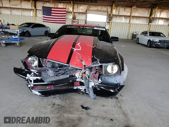 2008 Ford Mustang Deluxe with VIN 1ZVHT80N085150500, listed as a Copart auction lot 54087165 with 138,364 mi miles and Salvage Title. Bid and sale history available at carsss.com. Image 13.