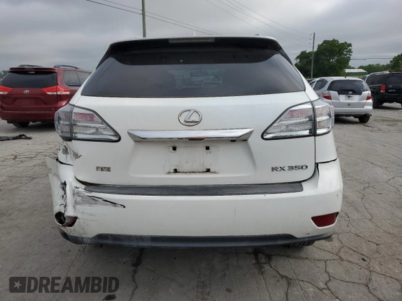 2011 Lexus RX 350 with VIN 2T2BK1BA1BC086776, listed as a Copart auction lot 56932025 with 133,107 mi miles and Clean Title. Bid and sale history available at DreamBid. Image 6.
