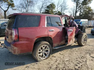 2016 GMC Yukon SLT with VIN 1GKS1BKC9GR394617, listed as a Copart auction lot 46825825 with 144,800 mi miles and Salvage Title. Bid and sale history available at carsss.com. Image 3.