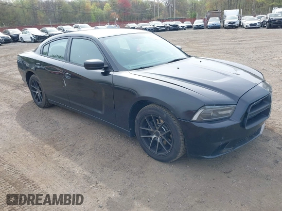 2012 Dodge Charger SE with VIN 2C3CDXBG1CH218814, listed as a IAAI auction lot 42125550 with 113,784 mi miles. Bid and sale history available at carsss.com. Image 1.