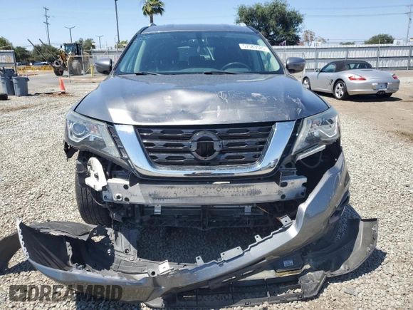 2017 Nissan Pathfinder SL with VIN 5N1DR2MM4HC654523, listed as a Copart auction lot 57589525 with 116,626 mi miles and Salvage title. Bid and sale history available at DreamBid. Image 5.