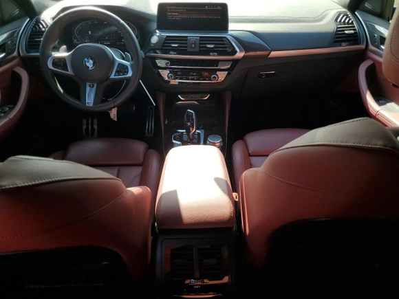 2021 BMW X4 xDrive30i with VIN 5UX2V1C0XM9E11002, listed as a Copart auction lot 67348653 with 27,805 mi miles. Bid and sale history available at carsss.com. Image 8.