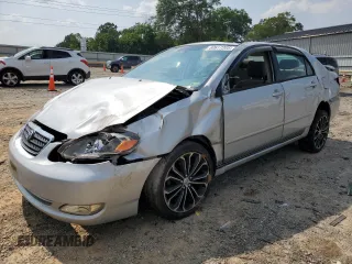 2005 Toyota Corolla CE with VIN 2T1BR32E75C405858, listed as a Copart auction lot 60617205 with 127,962 mi miles and Salvage title. Bid and sale history available at DreamBid. Image 1.
