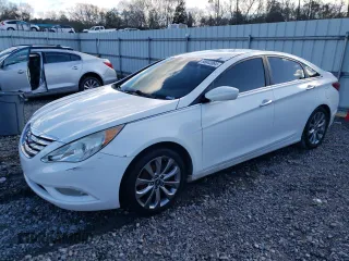 2012 Hyundai Sonata SE with VIN 5NPEC4ABXCH477224, listed as a Copart auction lot 86643864 with 191,028 mi miles and Salvage Title. Bid and sale history available at carsss.com. Image 1.