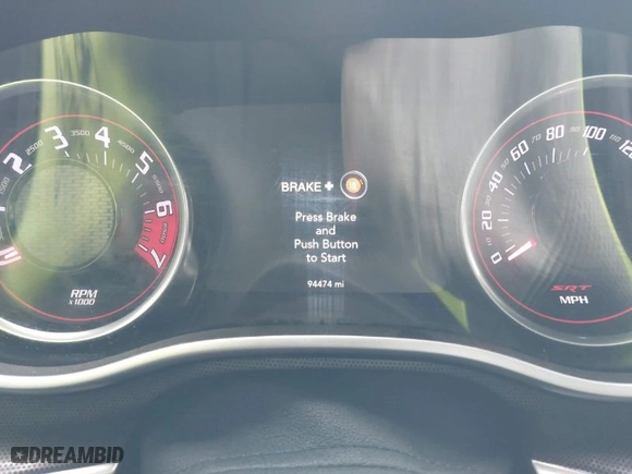 2016 Dodge Challenger SRT 392 with VIN 2C3CDZDJ1GH240550, listed as a IAAI auction lot 41677313 with 94,474 mi miles. Bid and sale history available at carsss.com. Image 7.