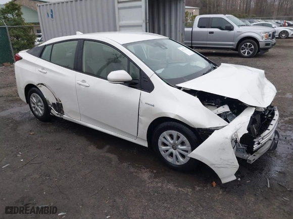 2019 Toyota Prius L Eco with VIN JTDKARFU8K3081187, listed as a IAAI auction lot 41771346 with 64,864 mi miles. Bid and sale history available at carsss.com. Image 1.