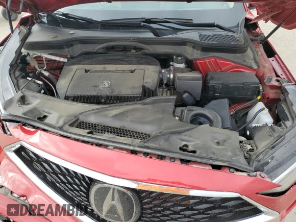 2022 Acura MDX w/Advance Package with VIN 5J8YE1H87NL041057, listed as a Copart auction lot 46273335 with 31,586 mi miles and Salvage Title. Bid and sale history available at carsss.com. Image 14.
