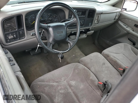 1999 GMC New Sierra 1500 SL with VIN 1GTEC14V3XE544949, listed as a Copart auction lot 68512264 with 0 mi miles and Salvage Title. Bid and sale history available at carsss.com. Image 8.