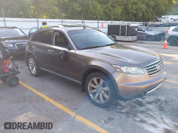 2006 Infiniti FX with VIN JNRAS08W66X210366, listed as a IAAI auction lot 42635986 with 160,932 mi miles and . Bid and sale history available at DreamBid. Image 1.