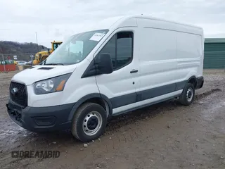 2022 Ford Transit Cargo with VIN 1FTBR1C88NKA04802, listed as a IAAI auction lot 41962182 with 50,454 mi miles and . Bid and sale history available at DreamBid. Image 18.