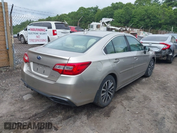 2018 Subaru Legacy Premium with VIN 4S3BNAC61J3010083, listed as a IAAI auction lot 42703020 with 146,492 mi miles and . Bid and sale history available at DreamBid. Image 4.