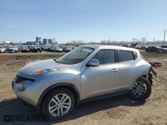 2011 Nissan Juke SV with VIN JN8AF5MV0BT018977, listed as a Copart auction lot 48322355 with 179,557 mi miles and Salvage Title. Bid and sale history available at carsss.com. Image 1.