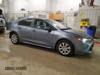 2022 Toyota Corolla LE with VIN 5YFEPMAE0NP271706, listed as a Copart auction lot 44110815 with 77,642 mi miles and Salvage Title. Bid and sale history available at carsss.com. Image 4.