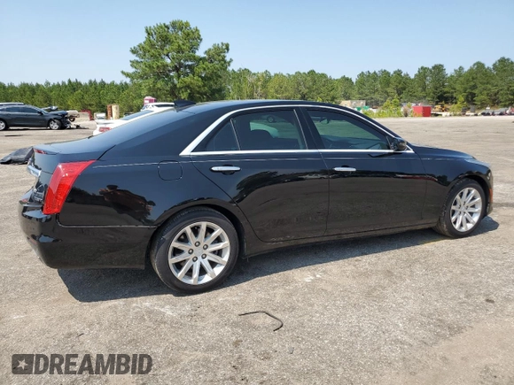 2015 Cadillac CTS Luxury RWD with VIN 1G6AR5SX2F0115311, listed as a Copart auction lot 58944915 with 34,764 mi miles and Salvage title. Bid and sale history available at DreamBid. Image 3.