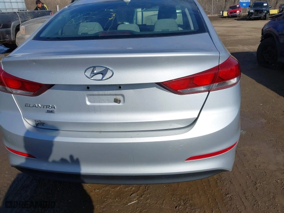 2017 Hyundai Elantra SE with VIN KMHD74LFXHU367332, listed as a IAAI auction lot 41652651 with 110,101 mi miles. Bid and sale history available at carsss.com. Image 16.