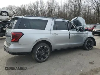 2024 Ford Expedition Max Limited with VIN 1FMJK2A85REA42478, listed as a Copart auction lot 45839125 with Not provided miles and Salvage title. Bid and sale history available at DreamBid. Image 3.
