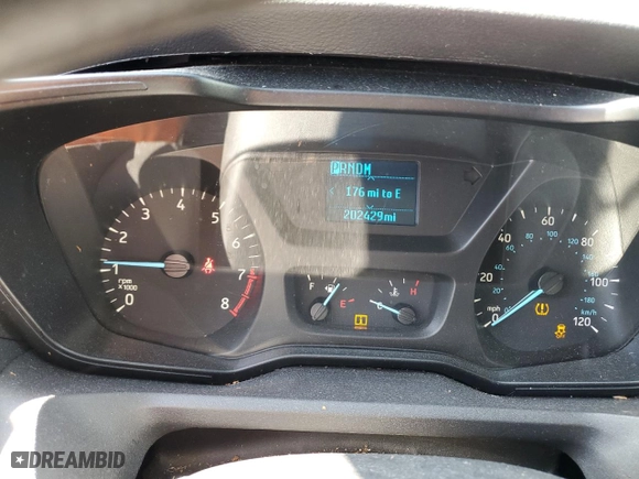 2019 Ford Transit Passenger Wagon XL with VIN 1FBZX2ZM5KKB53893, listed as a Copart auction lot 76697814 with 202,429 mi miles and Salvage Title. Bid and sale history available at carsss.com. Image 9.