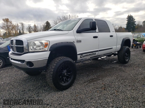 2007 Dodge Ram 2500 SLT with VIN 3D7KS29CX7G756779, listed as a Copart auction lot 81384224 with 135,578 mi miles and Clean Title. Bid and sale history available at carsss.com. Image 1.