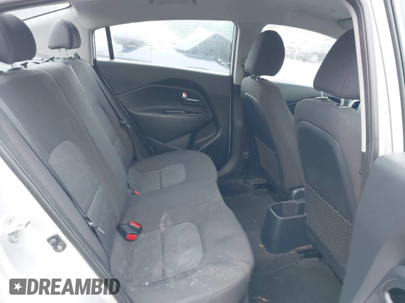 2017 Kia Rio LX with VIN KNADM4A33H6039709, listed as a IAAI auction lot 41525925 with 106,237 mi miles. Bid and sale history available at carsss.com. Image 8.