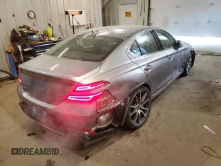 2023 Genesis G70 2.0T with VIN KMTG34TA5PU131513, listed as a Copart auction lot 87874815 with 28,793 mi miles and Clean Title. Bid and sale history available at DreamBid. Image 3.