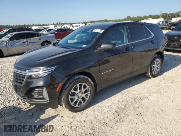 2023 Chevrolet Equinox LT with VIN 3GNAXUEG1PL269299, listed as a Copart auction lot 52353195 with 28,022 mi miles and Salvage Title. Bid and sale history available at DreamBid. Image 1.