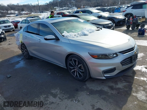 2017 Chevrolet Malibu LT with VIN 1G1ZE5ST1HF257859, listed as a IAAI auction lot 41347773 with 126,235 mi miles and . Bid and sale history available at DreamBid. Image 1.