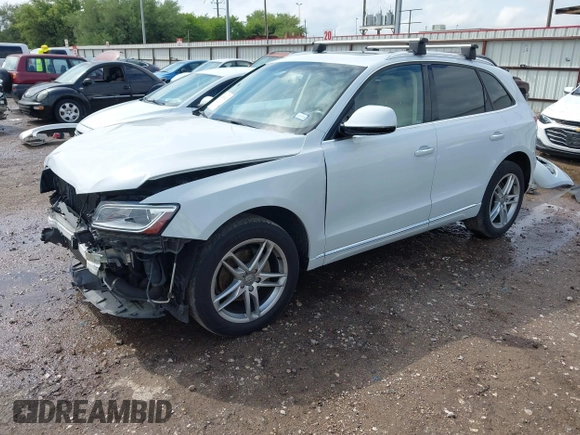 2015 Audi Q5 Premium Plus with VIN WA1LFAFP4FA067607, listed as a IAAI auction lot 42081902 with 93,780 mi miles and . Bid and sale history available at DreamBid. Image 2.