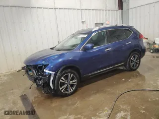 2018 Nissan Rogue SV with VIN 5N1AT2MV0JC742200, listed as a Copart auction lot 52432425 with 183,358 mi miles and Non Repairable. Bid and sale history available at carsss.com. Image 1.