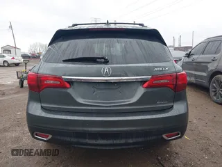 2015 Acura MDX Tech Pkg with VIN 5FRYD4H44FB006205, listed as a IAAI auction lot 41048794 with 151,060 mi miles. Bid and sale history available at carsss.com. Image 16.