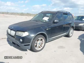 2008 BMW X3 3.0si with VIN WBXPC93488WJ23100, listed as a IAAI auction lot 40859491 with 331,231 mi miles. Bid and sale history available at carsss.com. Image 2.