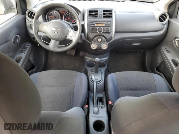 2012 Nissan Versa S with VIN 3N1CN7AP4CL827013, listed as a Copart auction lot 53342115 with 127,507 mi miles and Salvage Title. Bid and sale history available at carsss.com. Image 8.