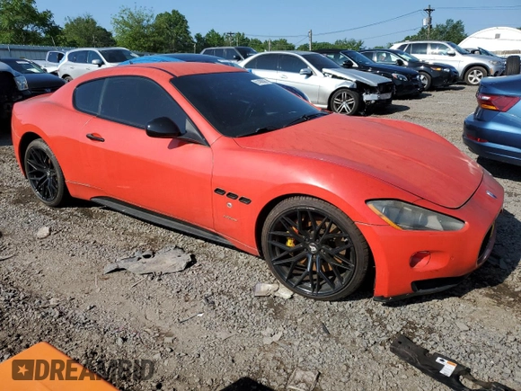 2011 Maserati GranTurismo S с VIN ZAM45KLA5B0059157, выставлен на аукционе Copart как лот 61499065 с пробегом Не указан миль и Чистый • Clean title. История ставок и продаж доступна на DreamBid. Изображение 4.